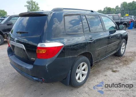 2010 Toyota Highlander Base V6 из США, поврежденный, VIN 5TDBK3EH4AS037988